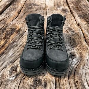 Territory Dunes Men's Size 9M Grey Water Resistant Hiking Lace Up Boots NWB